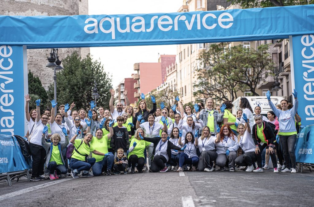 Grupo de voluntarios para la RunCancer